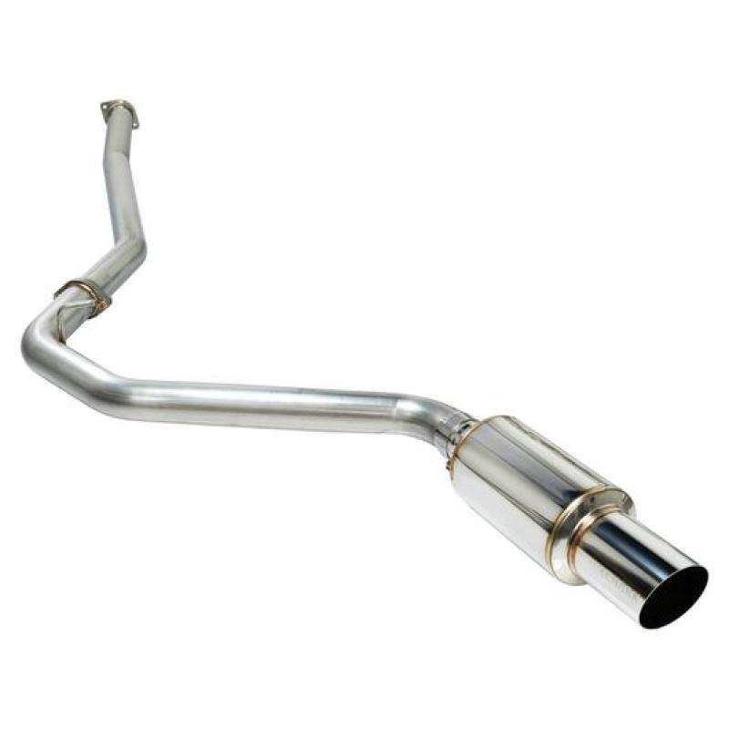 Remark 2015+ Subaru WRX/STI (VA) R1-Spec Single-Exit Cat-Back Exhaust w/ Stainless Steel Muffler - Black Ops Auto Works