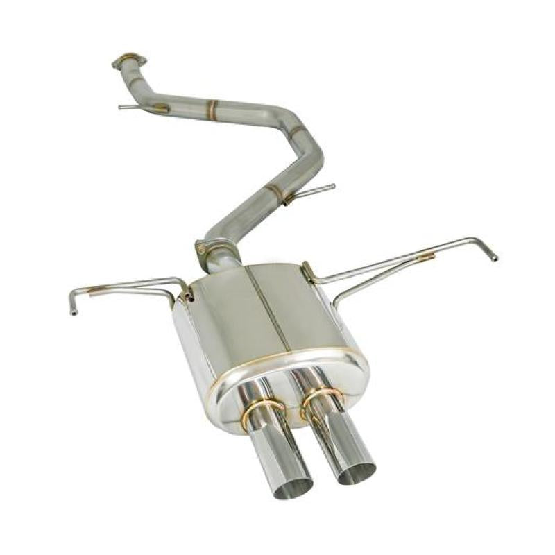 Remark 2019+ Toyota Corolla Hatchback Cat-Back Remark Exhaust w/Stainless Polished Tip - Black Ops Auto Works