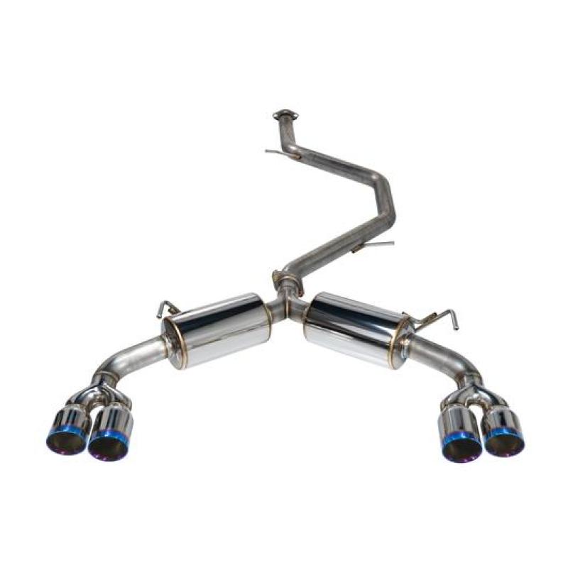 Remark 2019+ Toyota Corolla Hatchback Quad-Exit Cat-Back Exhaust Burnt Stainless Steel - Black Ops Auto Works