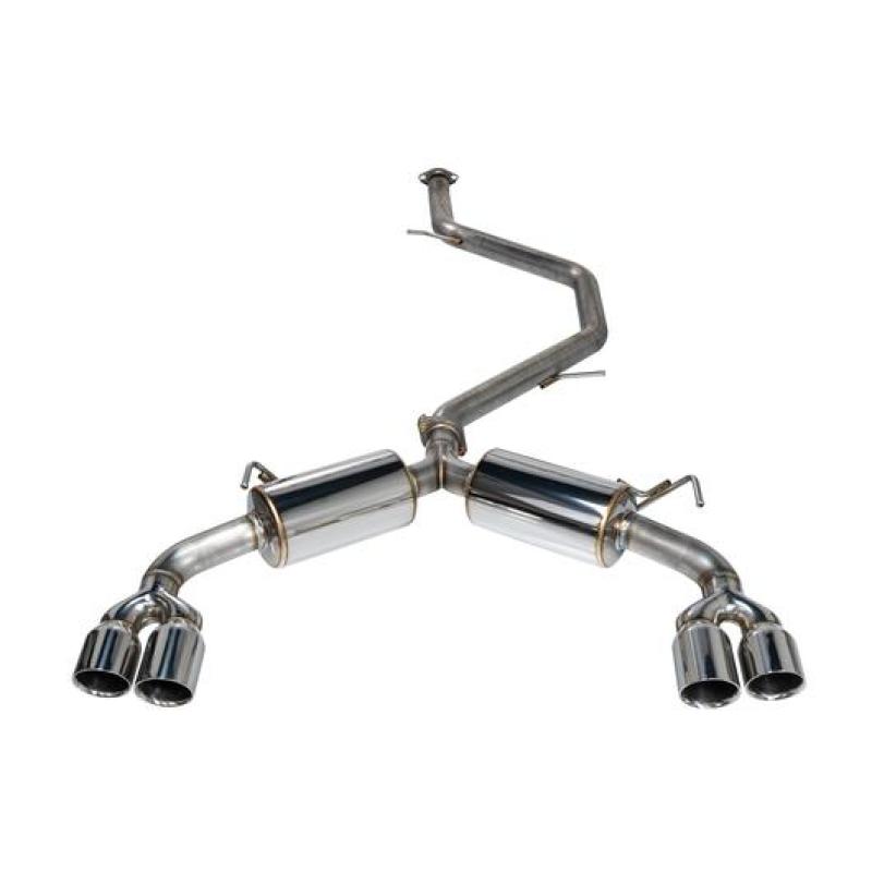 Remark 2019+ Toyota Corolla Hatchback Quad-Exit Cat-Back Exhaust Stainless Steel - Black Ops Auto Works