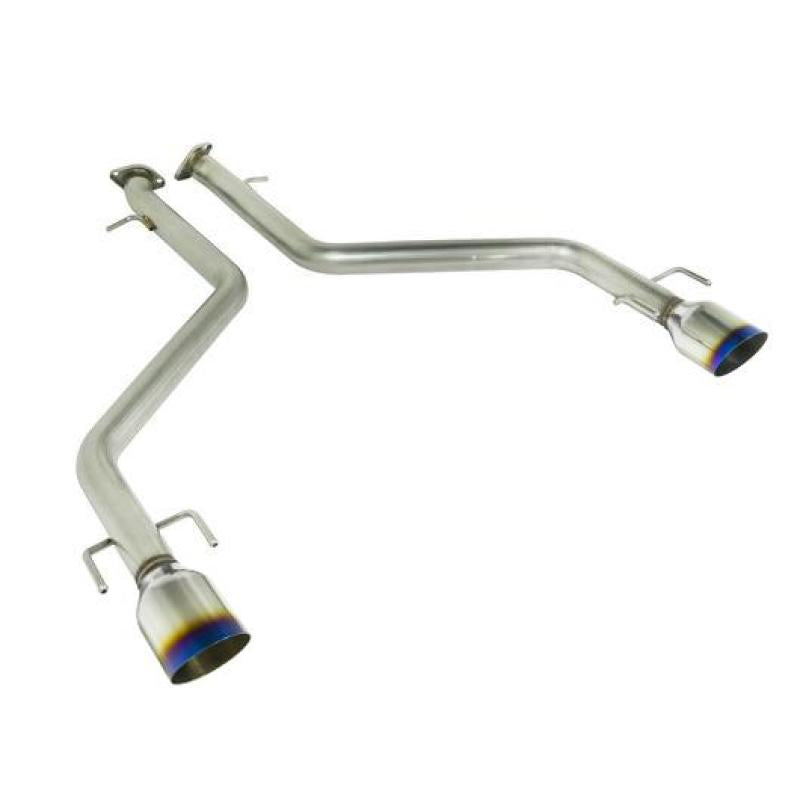 Remark 2021+ Lexus IS350 Axle Back Exhaust w/Burnt Single Wall Tip - Black Ops Auto Works