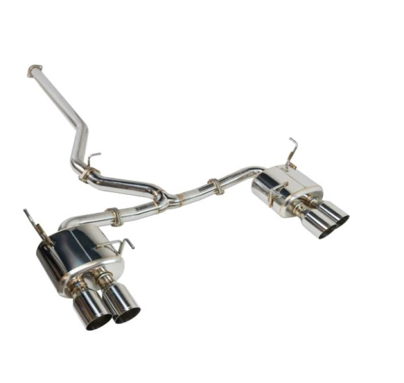 Remark 2022+ Subaru WRX Cat-Back Exhaust w/ Stainless Tip Cover - Black Ops Auto Works