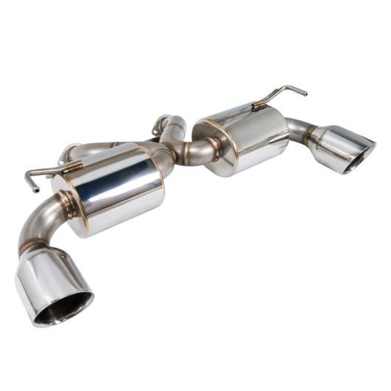 Remark Nissan 370Z (Z34) V2 Axle Back Exhaust w/Stainless Steel Double Wall Tip - Black Ops Auto Works