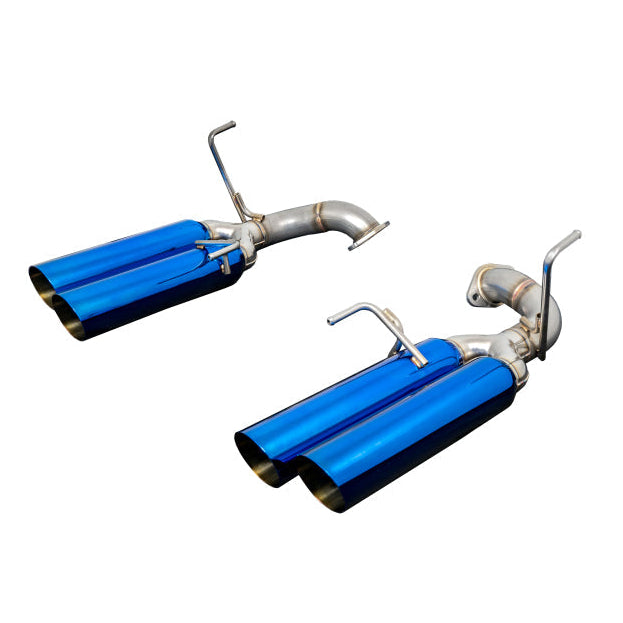 Remark 2015+ Subaru WRX/STI VA Boso Edition Axle Back Exhaust w/ Burnt Blue Single Wall Tip - Remark RO-TBVA-SL