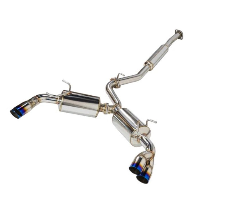 REMARK Sports Touring CatBack Exhaust, Toyota GR86 / Subaru BRZ 2022+, Burnt Stainless Tip - Black Ops Auto Works