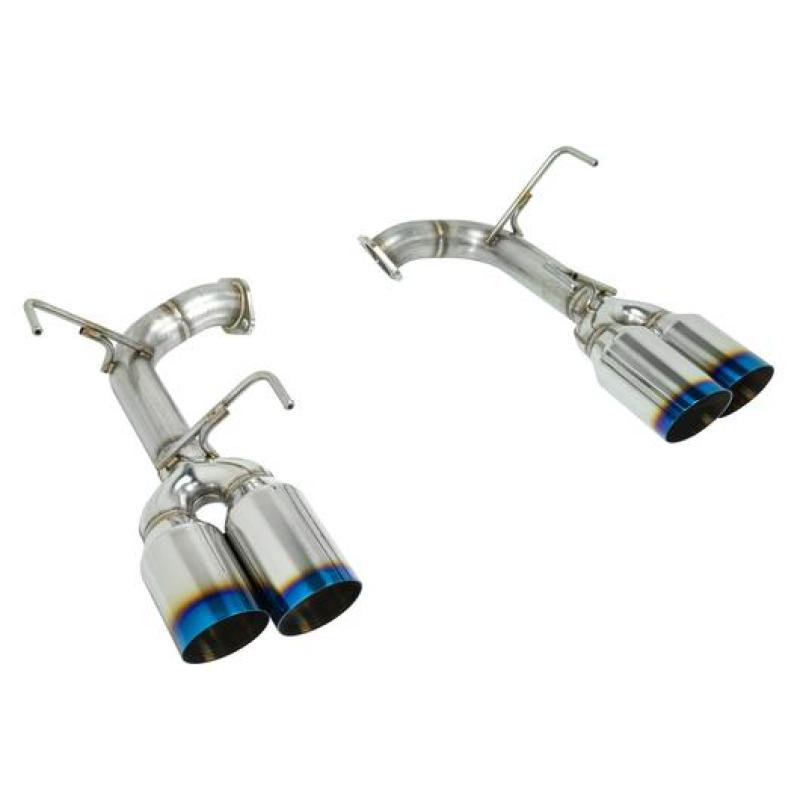 Remark Subaru WRX STi VA Axle Back Exhaust w/ Stainless Single Wall Tip - 4 Inch Version - Black Ops Auto Works