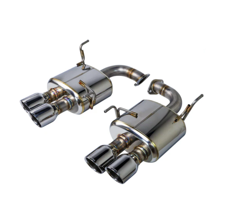 Remark RO-TSVB-D axleback exhaust installed on 2023 Subaru WRX VB