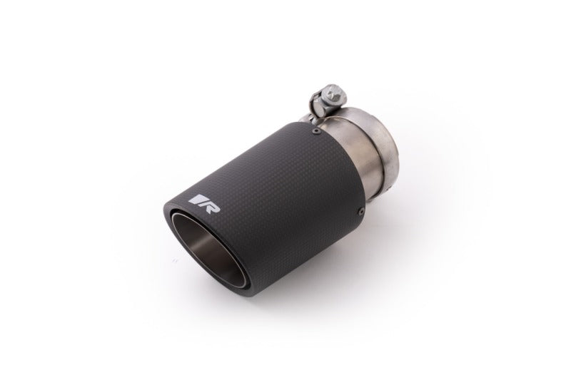 Remus Carbon 84mm Angled Titanium Internals w/Adjustable Clamp Tail Pipe (Single) - Black Ops Auto Works