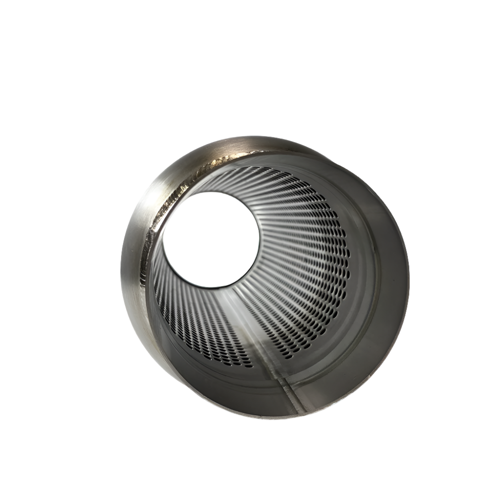 TIC115-06323-0004-Ticon Industries 3.5in Body x 12in Length 2.5in Inlet/Outlet Titanium Bullet Resonator-Resonators-Ticon