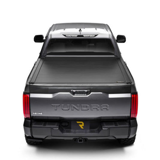 Side view of Retrax EQ on Ram 1500 with RamBox cargo system