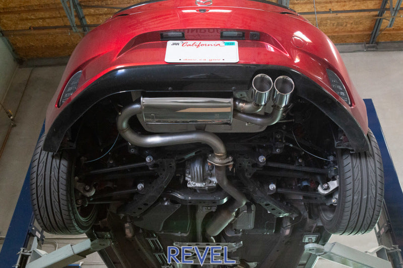 Revel 16-20 Mazda MX-5 Medallion Touring-S Catback Exhaust - Dual Tip / Axle-Back - Black Ops Auto Works
