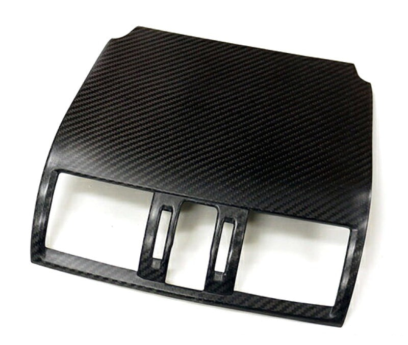Revel GT Dry Carbon A/C Front Cover 2015 Subaru WRX/STI - 1 Piece - Black Ops Auto Works