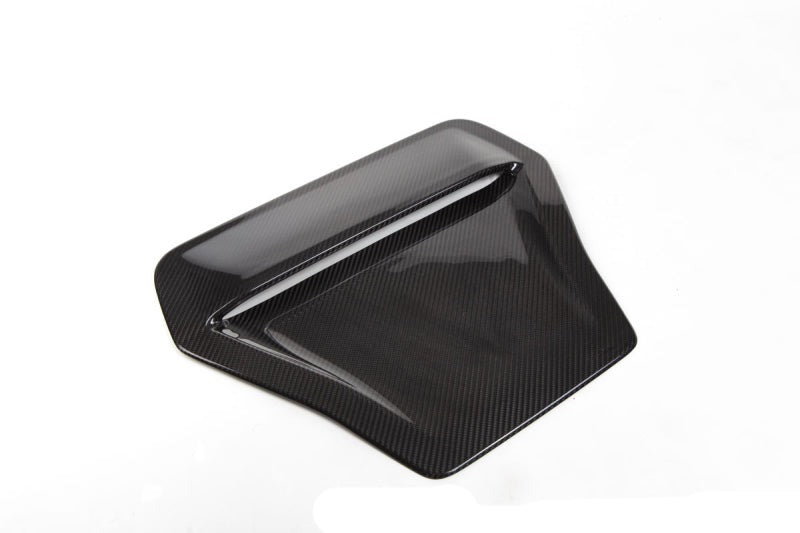 Revel GT Dry Carbon Engine Hood Scoop Cover 17-18 Honda Civic Type-R - 1 Piece - Black Ops Auto Works
