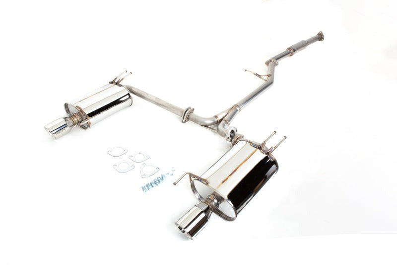 Revel Medallion Touring-S Catback Exhaust - Dual Muffler 04-08 Acura TSX - Black Ops Auto Works