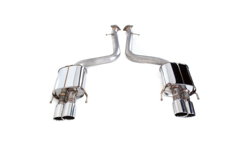 Revel Medallion Touring-S Catback Exhaust - Dual Muffler / Quad Tip / Rear Section 15-16 Lexus RC F - Black Ops Auto Works