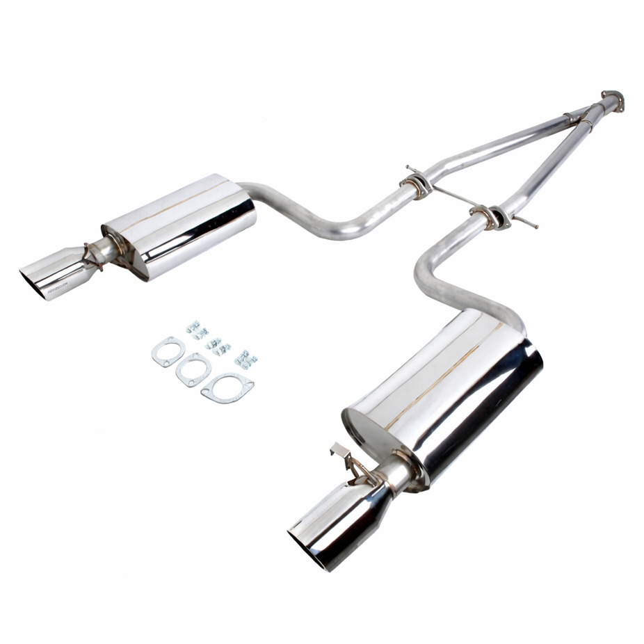Revel Medallion Street Plus axle-back exhaust full system view