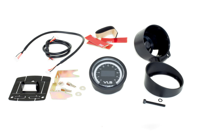 Revel VLS 52mm Voltage Gauge - Black Ops Auto Works