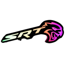 Load image into Gallery viewer, -SRT Hellcat LED Emblem Badge: (Multicolor)-Illuminated Led Logos-RGB Halo Kits