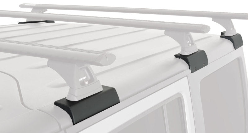 Rhino-Rack 07-18 Jeep Wrangler JK 4 Door 3 Base Backbone Mounting System - Black Ops Auto Works