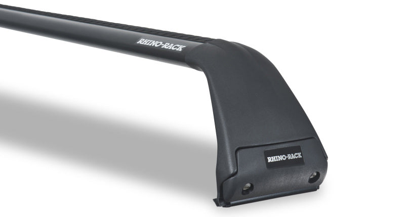 Rhino-Rack 07-22 Jeep Wrangler JK/JL 4 Door Hard Top Vortex SG 2 Bar Roof Rack - Black - Black Ops Auto Works