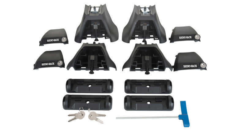 Rhino-Rack 2500 Leg Kit for Vortex Bar - 4 pcs - Black Ops Auto Works