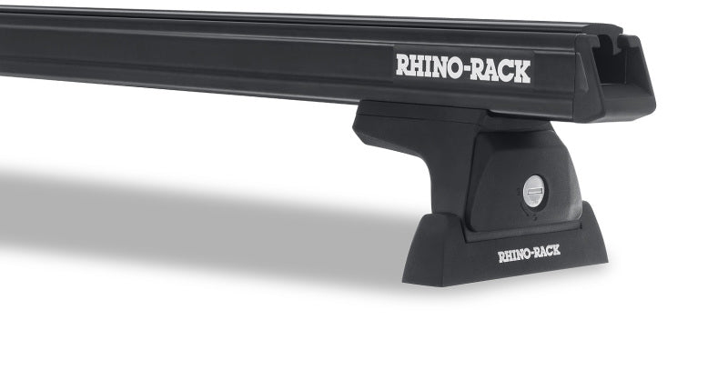 Rhino-Rack Heavy Duty 65in 2 Bar Roof Rack (No Tracks) - Black - Black Ops Auto Works