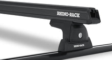 Load image into Gallery viewer, Rhino-Rack Heavy Duty 65in 2 Bar Roof Rack w/Tracks - Black - Black Ops Auto Works