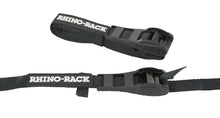 Load image into Gallery viewer, Rhino-Rack Rapid Tie Down Straps w/Buckle Protector - 3.5m/11.5ft - Pair - Black - Black Ops Auto Works