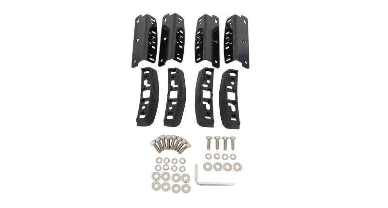 Rhino-Rack 18-21 Jeep Compass RCP Base Kit - 4 pcs - Rhino-Rack RHRRCP64-BK