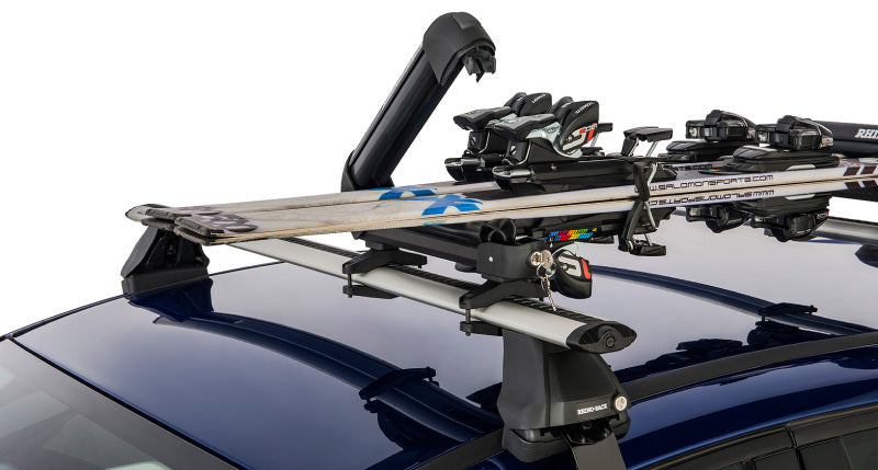 Rhino-Rack Universal Ski Carrier - Fits 2 Pairs of Skis - Black - Black Ops Auto Works
