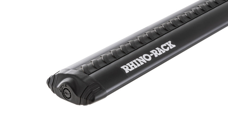 Rhino-Rack Vortex Aero Bar - 54in - Single - Black - Black Ops Auto Works