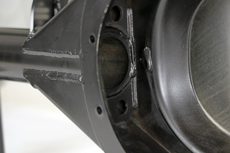 Ridetech narrowed housing installed under 1967-1969 Camaro with wide tires