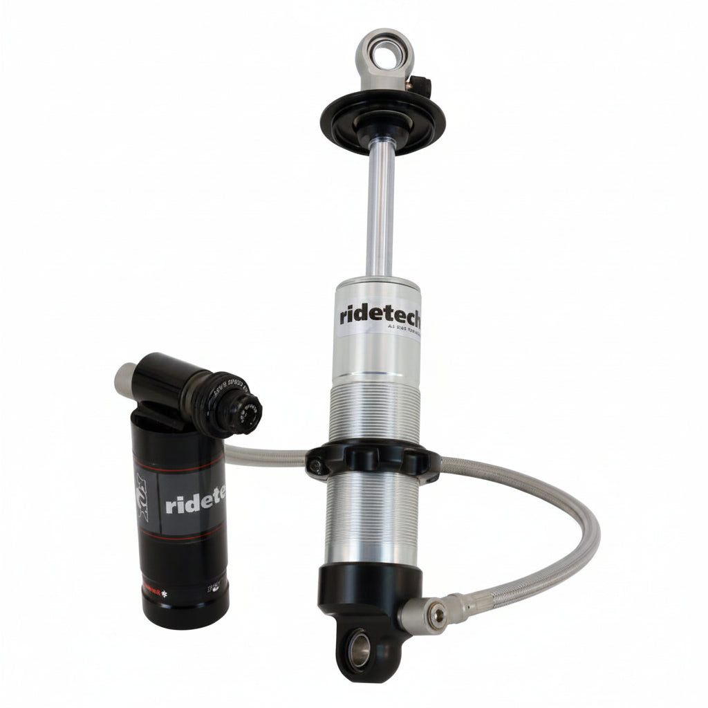 Ridetech TQ triple adjustable coilover shock with remote reservoir