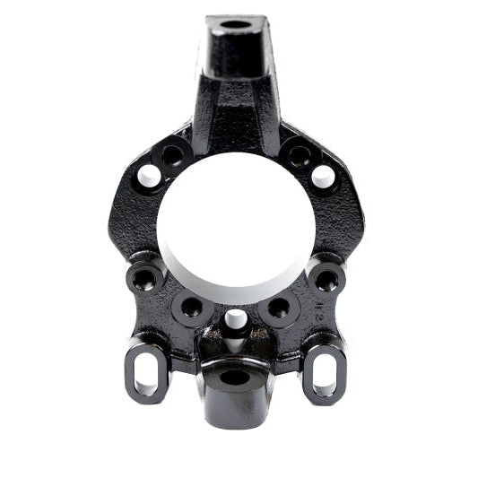 Close-up of integrated Corvette hub mount