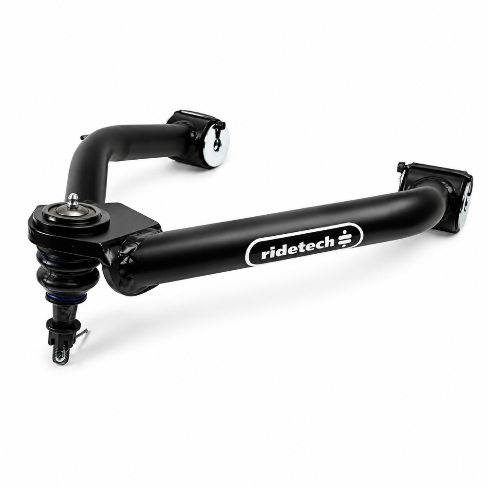 Ridetech front StrongArms for 2014-2018 Silverado 1500 with Delrin bushings and ball joints