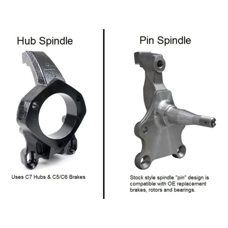 Ridetech 67-69 Chevy Camaro Front Subframe w/ Hub Spindles - Ridetech 11162798