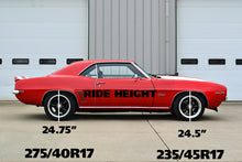 Load image into Gallery viewer, Ridetech 1967-1969 Camaro and 1968-1974 Nova Composite Leaf Spring Kit, 2″ Drop - Ridetech 11164800