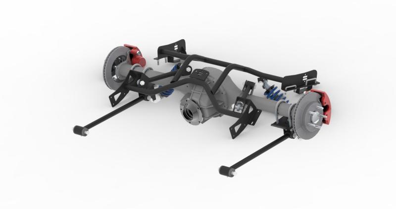 Ridetech 64-70 Ford Mustang Bolt-On 4 Link System Double Adjustable - Ridetech 12087197