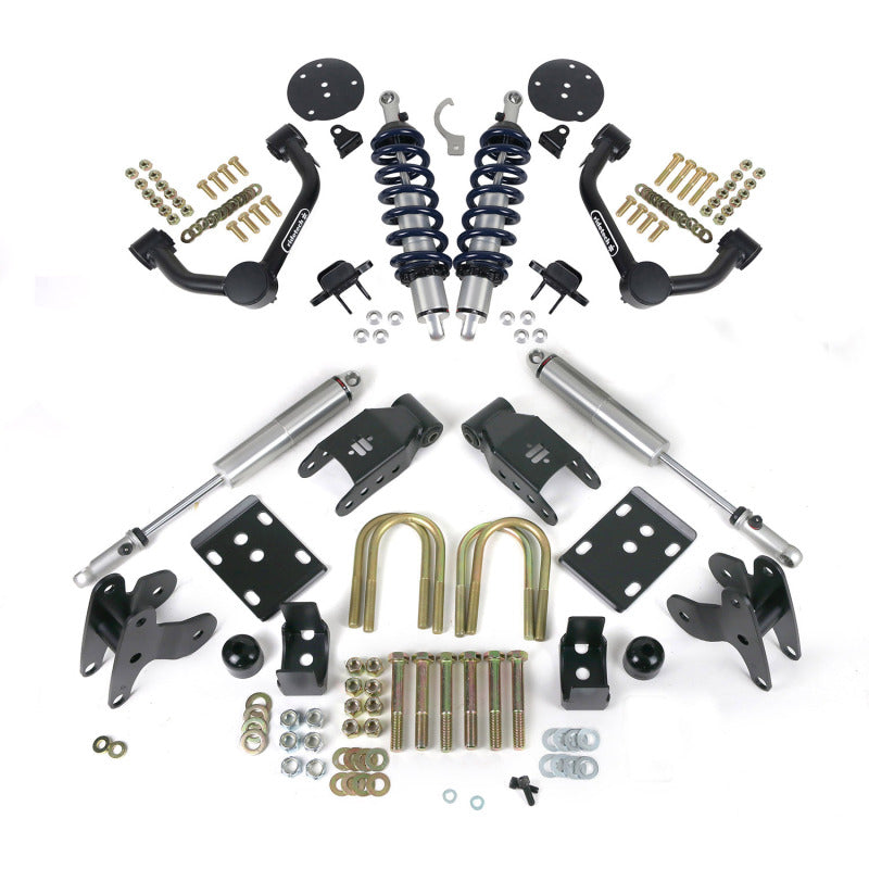 Ridetech 2015+ Ford F150 4WD Front and Rear Lowering System - Ridetech 12290115
