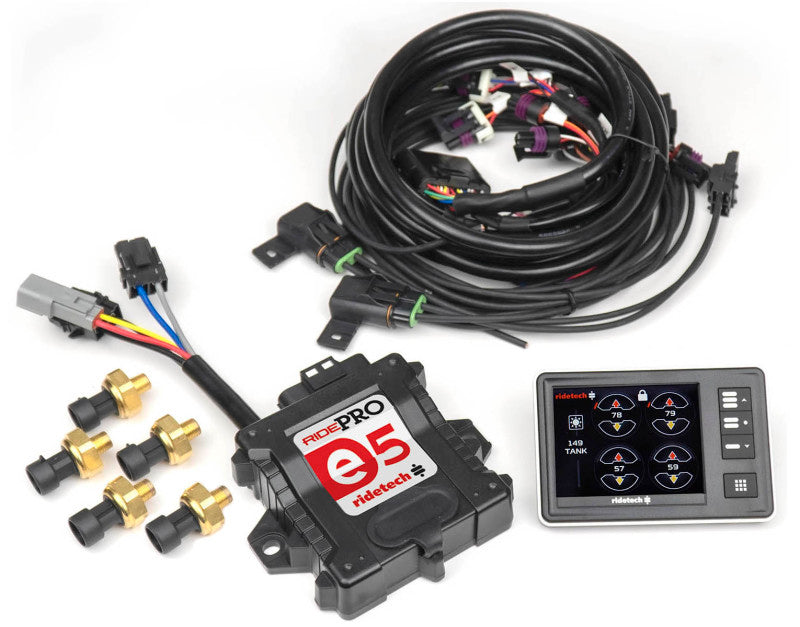 Ridetech RidePro E5 Air Ride Suspension Leveling Control System - Ridetech 30518000