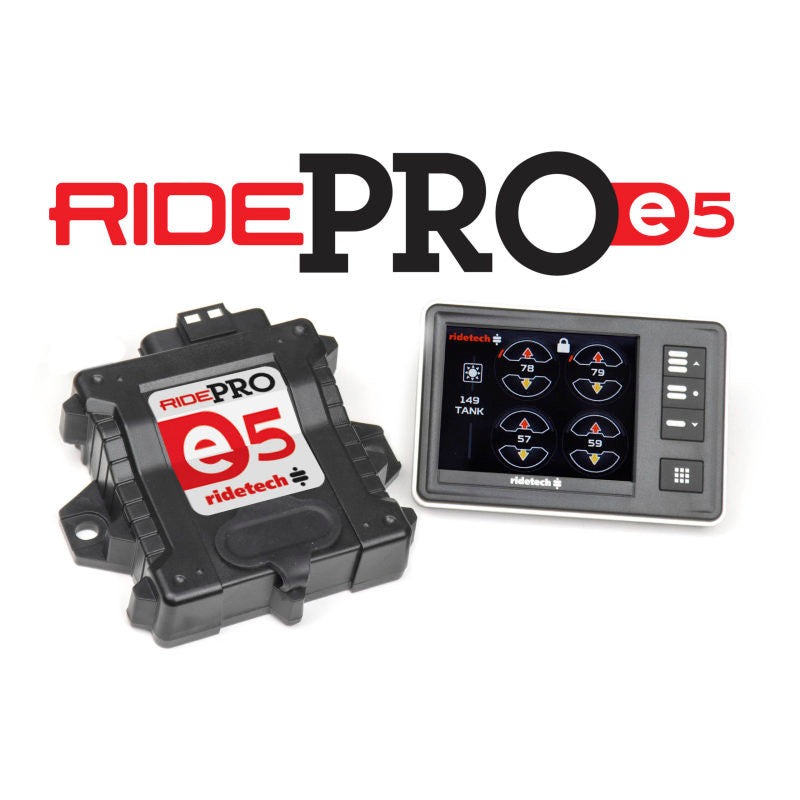 Ridetech RidePro E5 Air Ride Suspension Leveling Control System - Ridetech 30518000