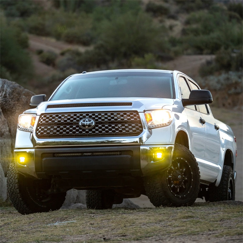 Rigid 14+ Toyota 4Runner/Tundra & 16+ Tacoma 360-Series 4in LED SAE J583 Fog Light Kit - Black Ops Auto Works