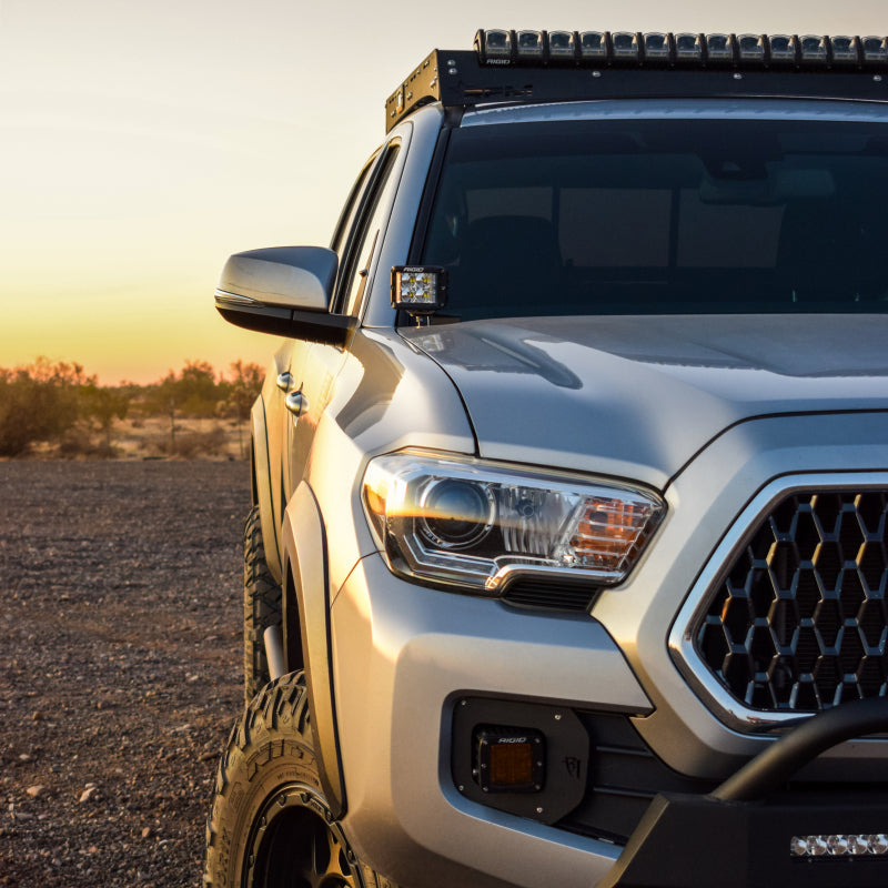 Rigid Industries 16-20 Toyota Tacoma A-Pillar Mount (Fits 360-Series, D-Series, D-SS) - Black Ops Auto Works