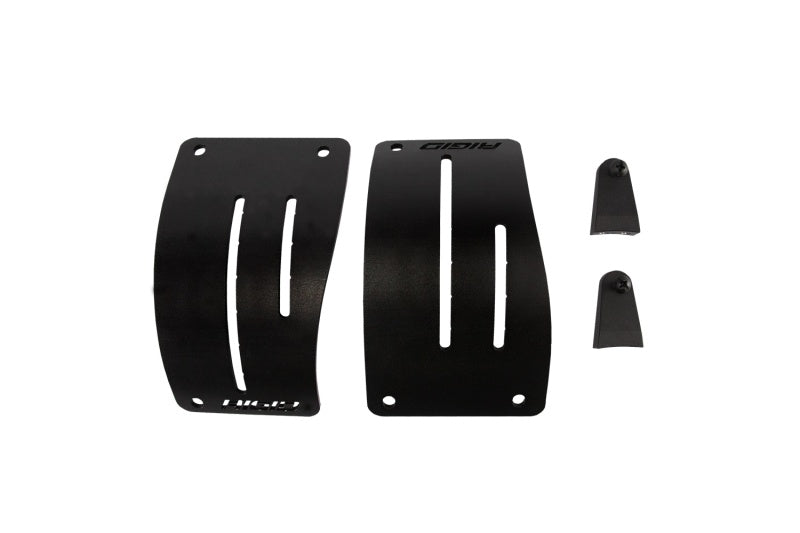 Rigid Industries 2018 Jeep JL - Cowl Mount Kit - Mounts Set of D-Series - Black Ops Auto Works