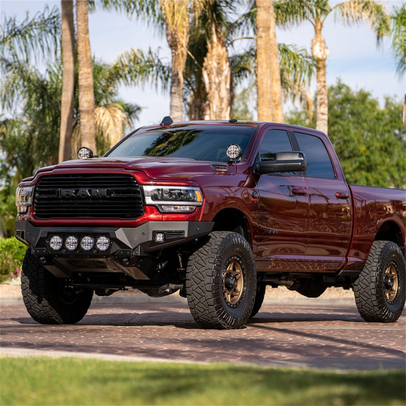 Rigid Industries 2019+ Dodge Ram 2500/3500 A-Pillar LED Light Mounts - Black Ops Auto Works