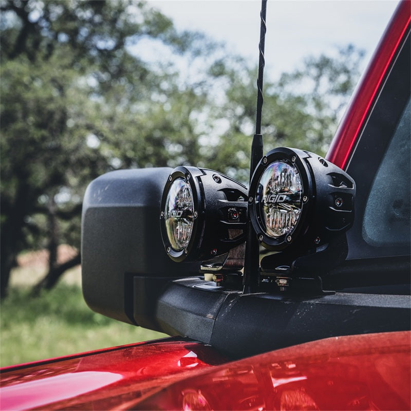 Rigid Industries 2021+ Ford Bronco Dual Pod A-Pillar Mount Kit M617 - Black Ops Auto Works