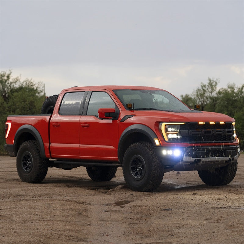 Rigid Industries 2021+ Ford Raptor Triple Fog Lights Kit - Black Ops Auto Works