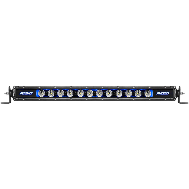 Rigid Industries 20in Radiance Plus SR-Series Single Row LED Light Bar with 8 Backlight Options - Black Ops Auto Works