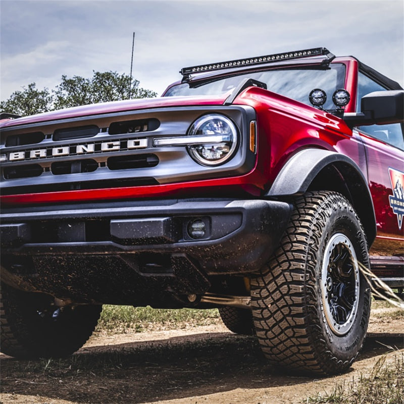 Rigid Industries 21+ Ford Bronco(Excl. 1st Edition) 360-Series PRO SAE Fog Light Kit - White - Black Ops Auto Works