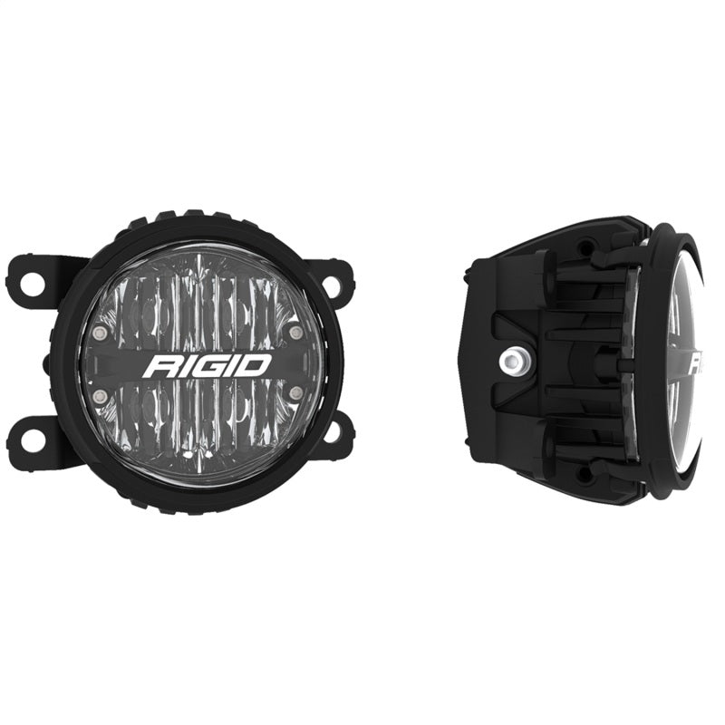 Rigid Industries 21+ Ford Bronco(Excl. 1st Edition) 360-Series PRO SAE Fog Light Kit - White - Black Ops Auto Works